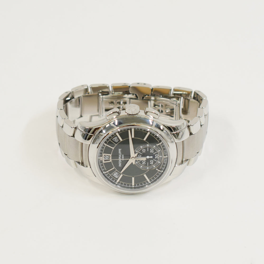 Flyback Chronograph, Annual Calendar, 42mm Stainless Steel Self Winding 5905/1A-001