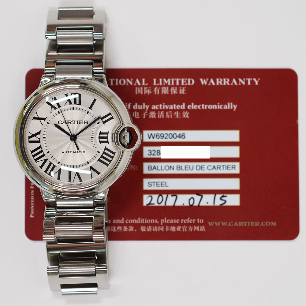 Ballon Bleu Large 36mm - Steel W6920046
