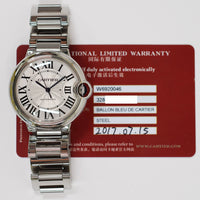 Ballon Bleu Large 36mm - Steel W6920046