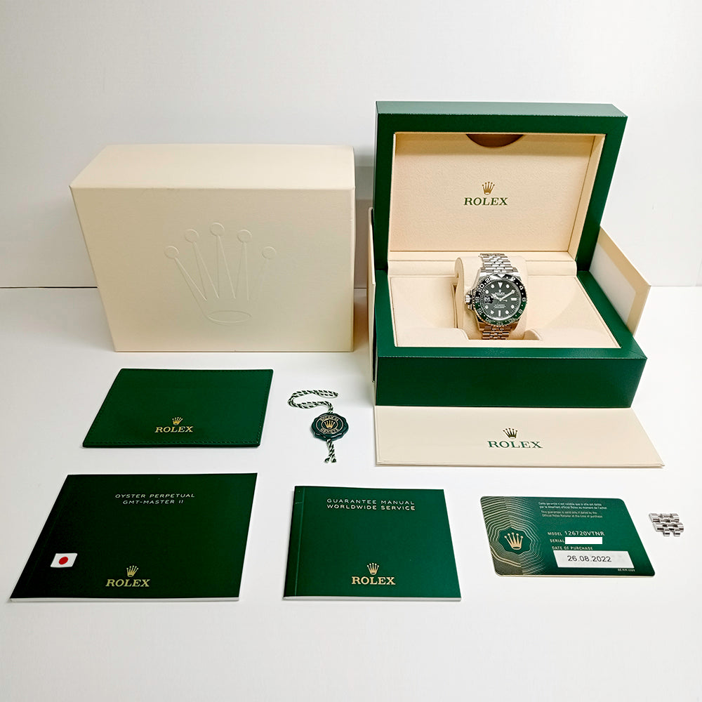 GMT-Master II 40mm "Sprite" Steel 126720VTNR