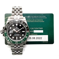 GMT-Master II 40mm "Sprite" Steel 126720VTNR