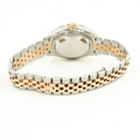 Datejust 28mm Diamond Bezel Steel and Rose Gold 279381RBR