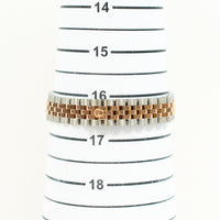 Datejust 28mm Diamond Bezel Steel and Rose Gold 279381RBR