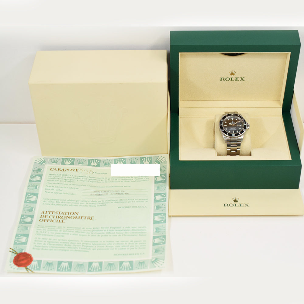 Submariner No Date 41mm Aluminium Stainless Steel 16610