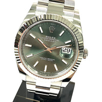 Datejust 41mm Steel and White Gold 126334