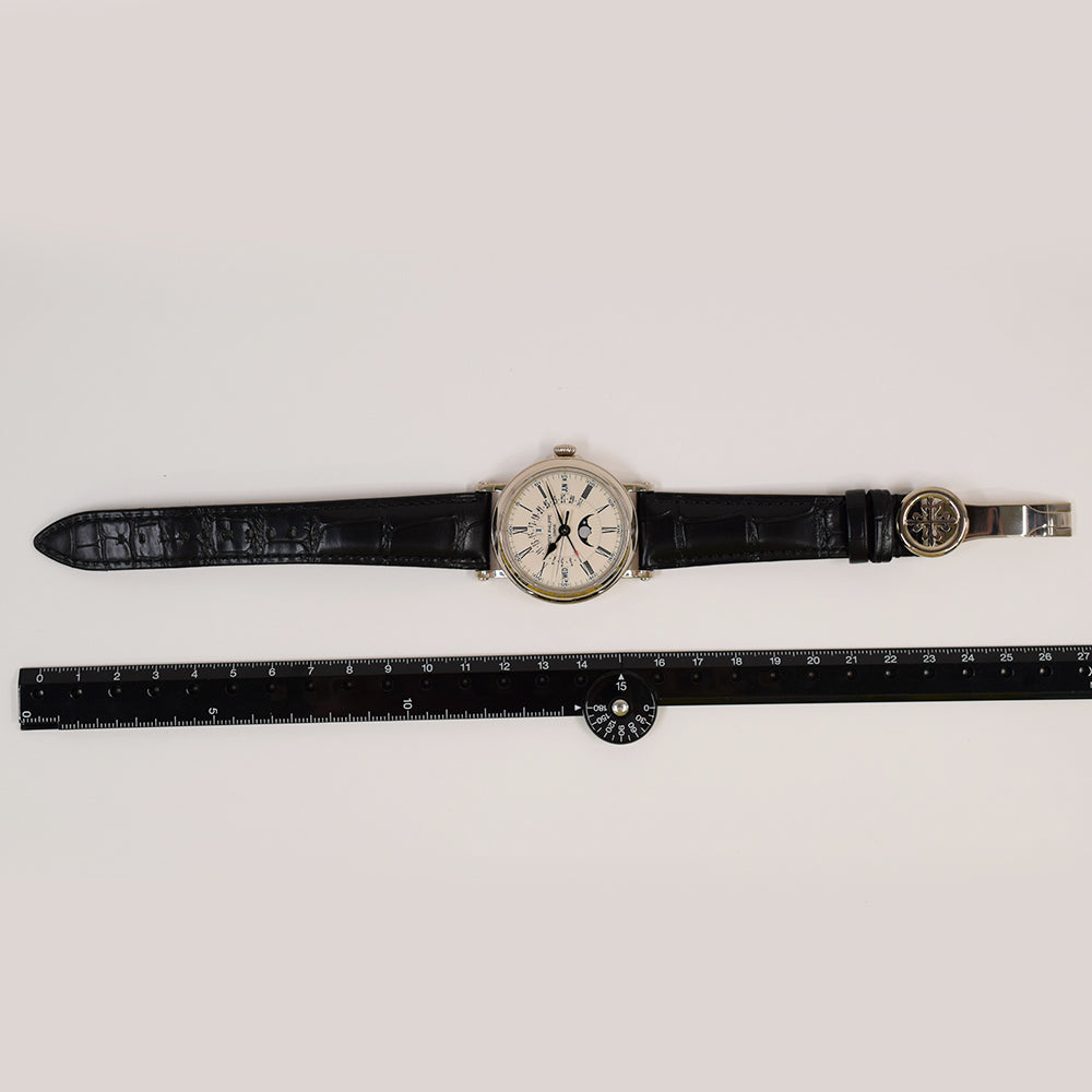 Perpetual Calendar Retrograde Date 38mm White Gold 5159G-001