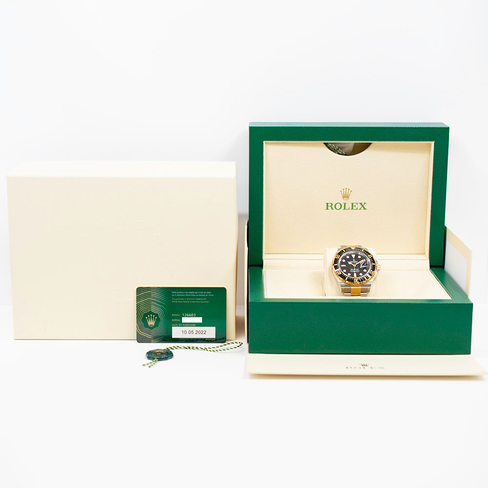 Sea-Dweller 43mm 50th Anniversary - Steel and Yellow Gold 126603