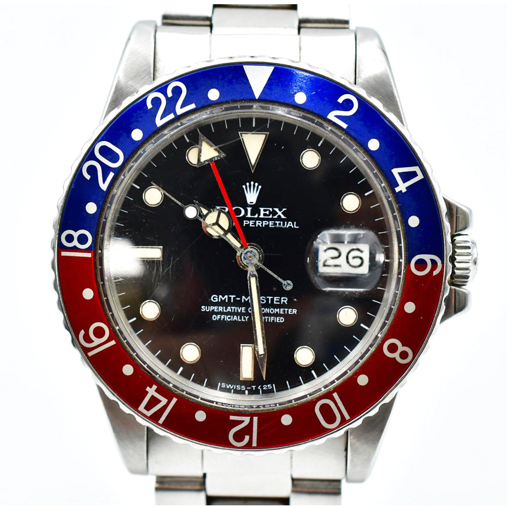 GMT-Master Plexi 39mm Caliber 3075 Pepsi 16750