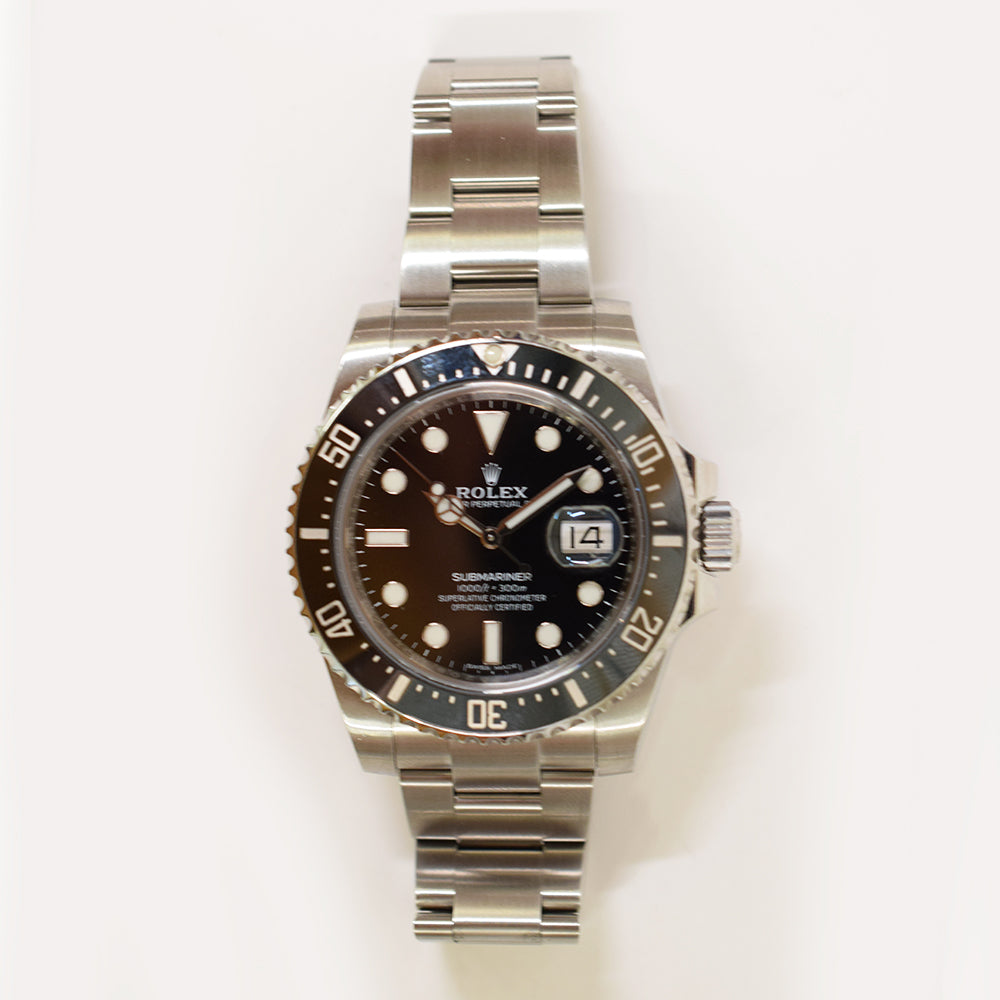 Submariner Date 40mm Black Bezel Steel 116610LN – Golden Anvil