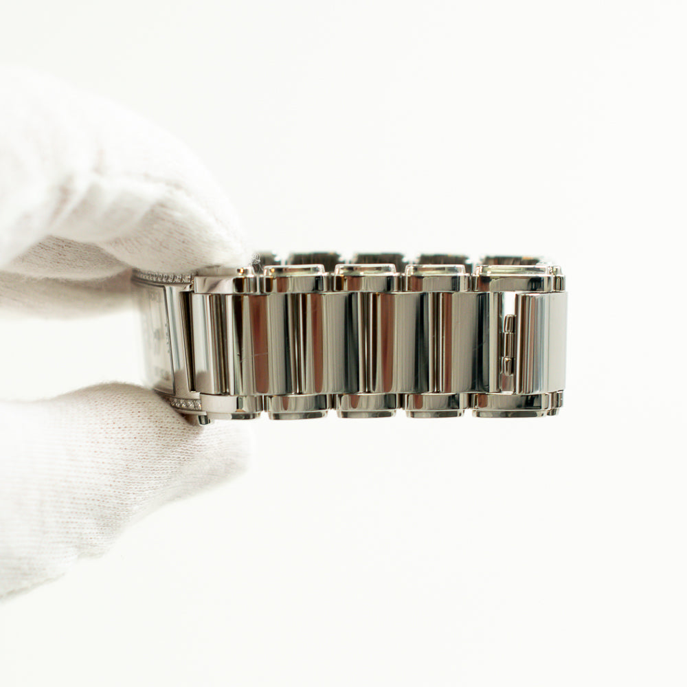 Twenty~4 Quartz Diamond Bezel 25mm x 30mm Stainless Steel 4910/10A-011
