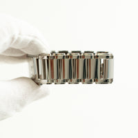 Twenty~4 Quartz Diamond Bezel 25mm x 30mm Stainless Steel 4910/10A-011
