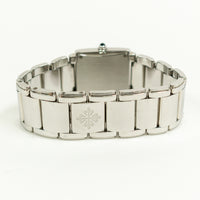 Twenty~4 Quartz Diamond Bezel 25mm x 30mm Stainless Steel 4910/10A-011
