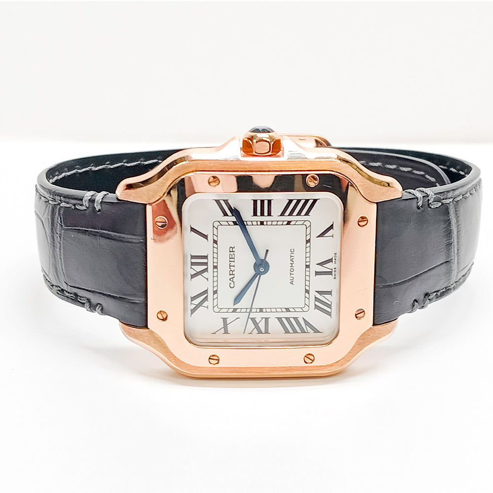 Santos de Cartier Medium 35.1mm - Rose Gold WGSA0012