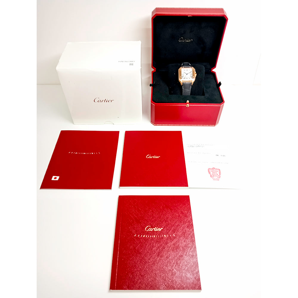 Santos de Cartier Medium 35.1mm - Rose Gold WGSA0012
