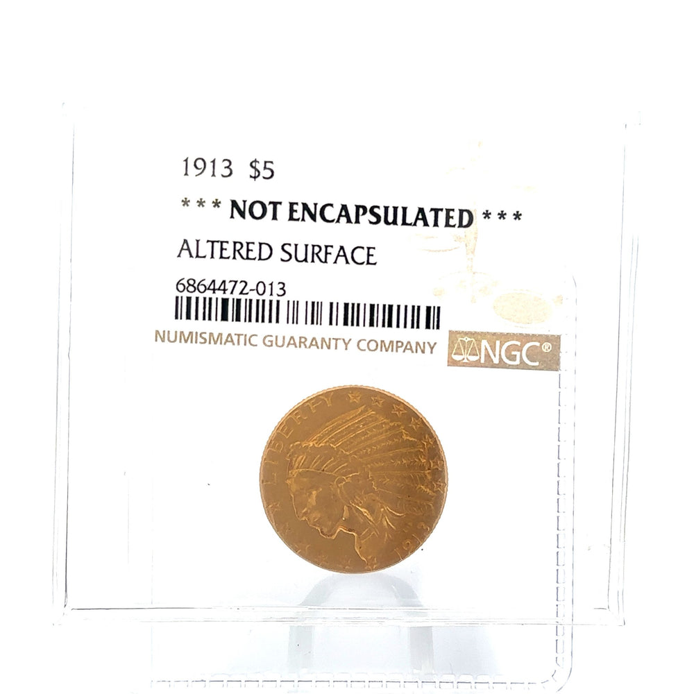 1913 $5 gold coin .268ozt
Alt