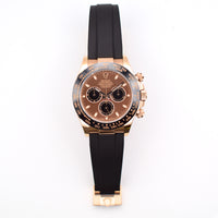 Daytona Rose Gold with Rubber Strap 116515LN