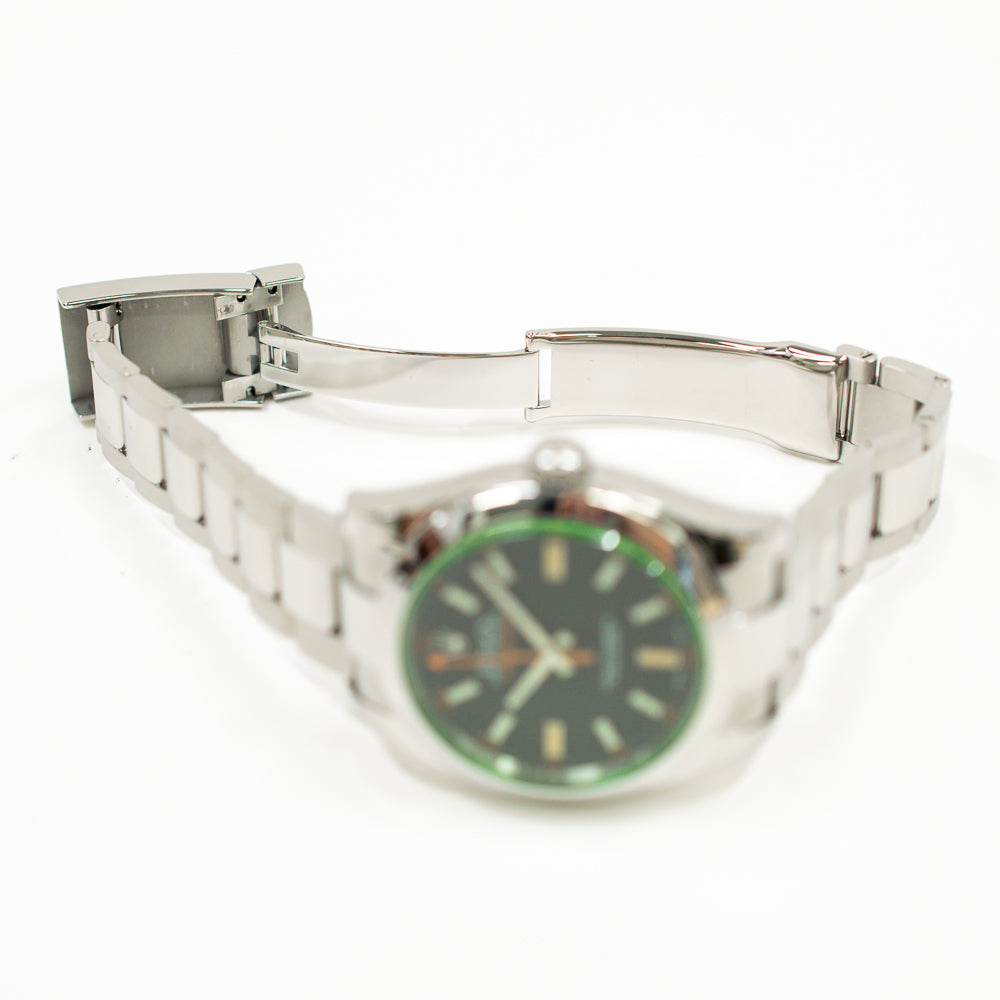Milgauss Green Crystal 116400GV