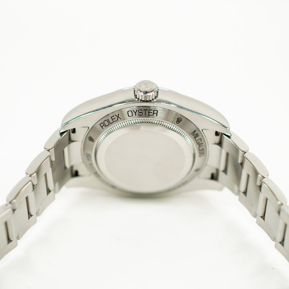 Milgauss Green Crystal 116400GV
