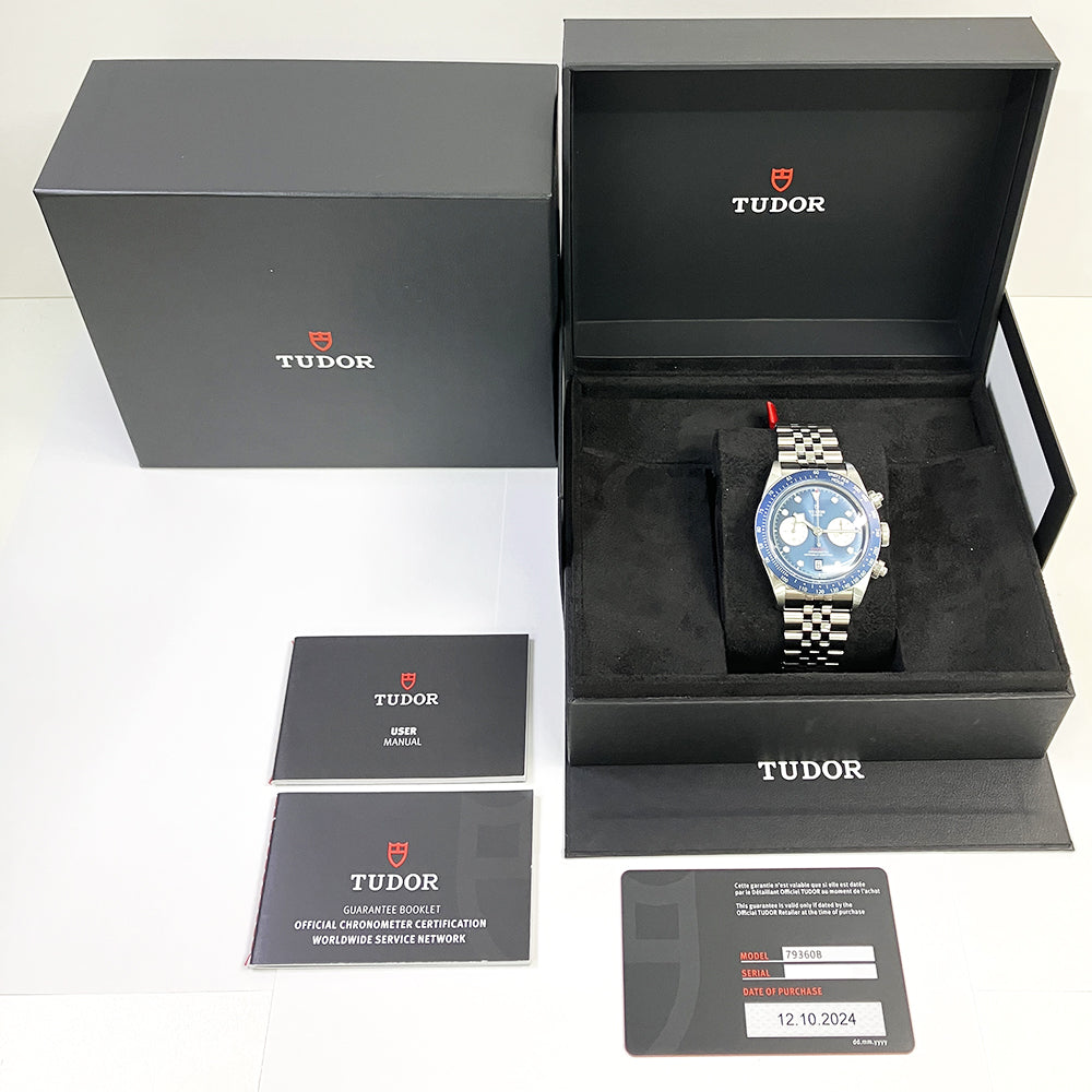 Black Bay Chrono 41mm Steel - Blue Boutique Edition 79360B