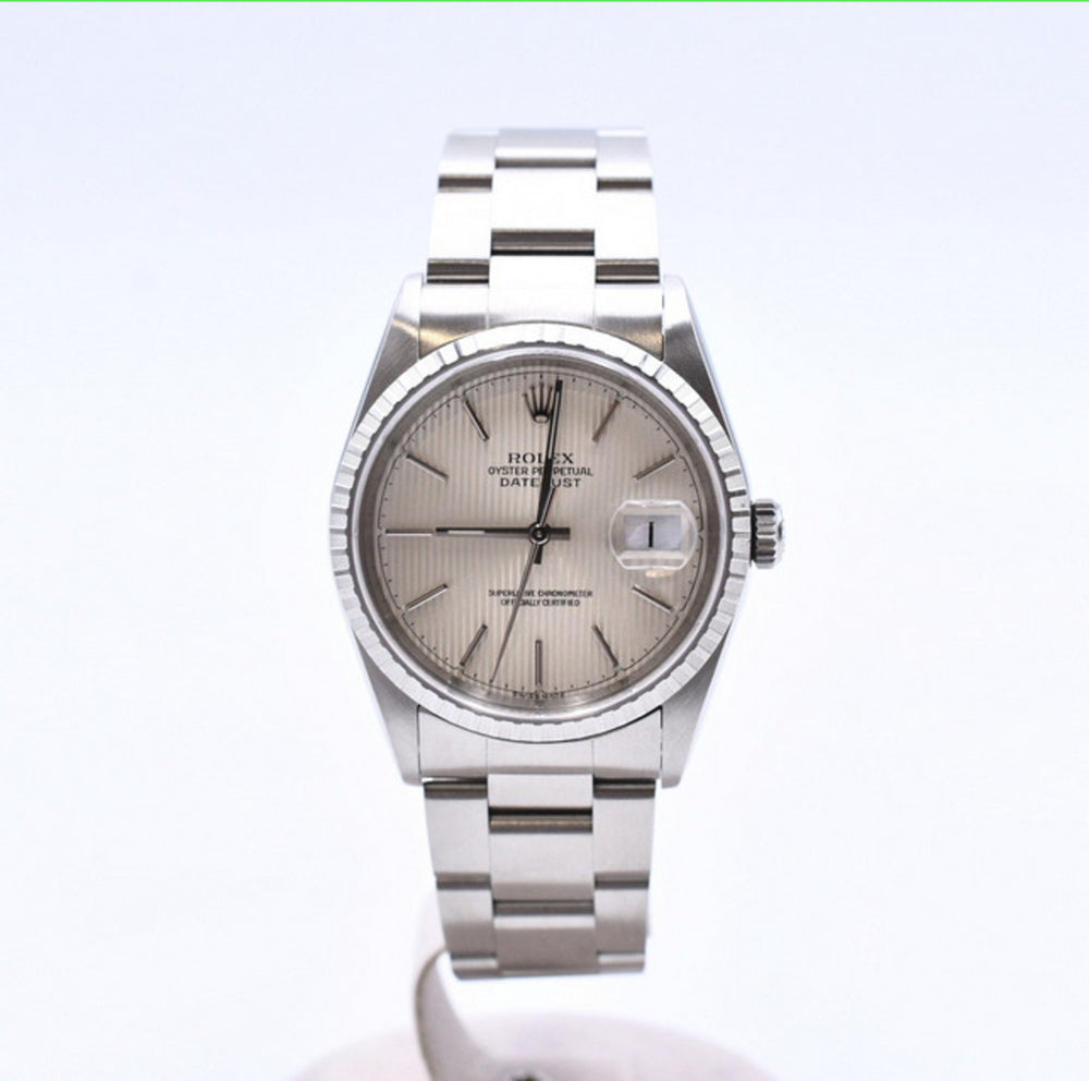 Datejust 36mm Fluted Bezel Steel 16220