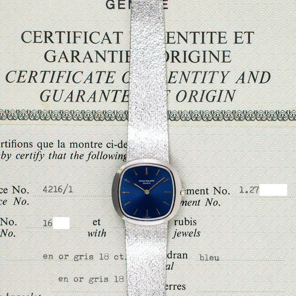 Golden Ellipse 27mm White Gold 4216/1