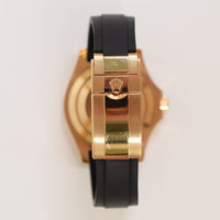 Yacht-Master 40mm Everose Gold Multicolor Sapphire & Tsavorite Bezel 116695SATS