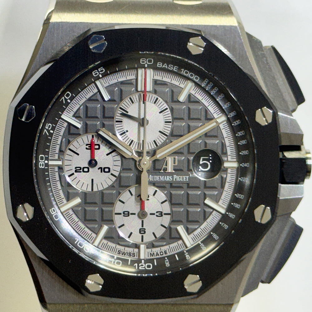Royal Oak Offshore Chronograph 44mm Titanium Black Ceramic Bezel 26400IO.OO.A004CA.01.A