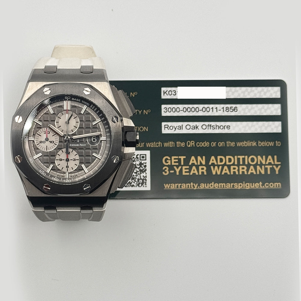 Royal Oak Offshore Chronograph 44mm Titanium Black Ceramic Bezel 26400IO.OO.A004CA.01.A