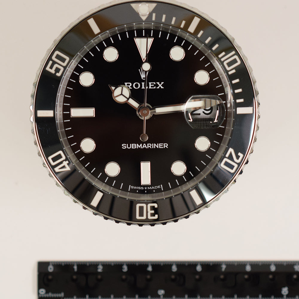 Submariner Date Desk Clock 80mm Steel 909010LN