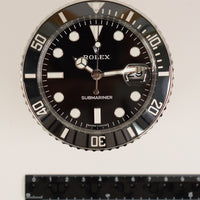 Submariner Date Desk Clock 80mm Steel 909010LN