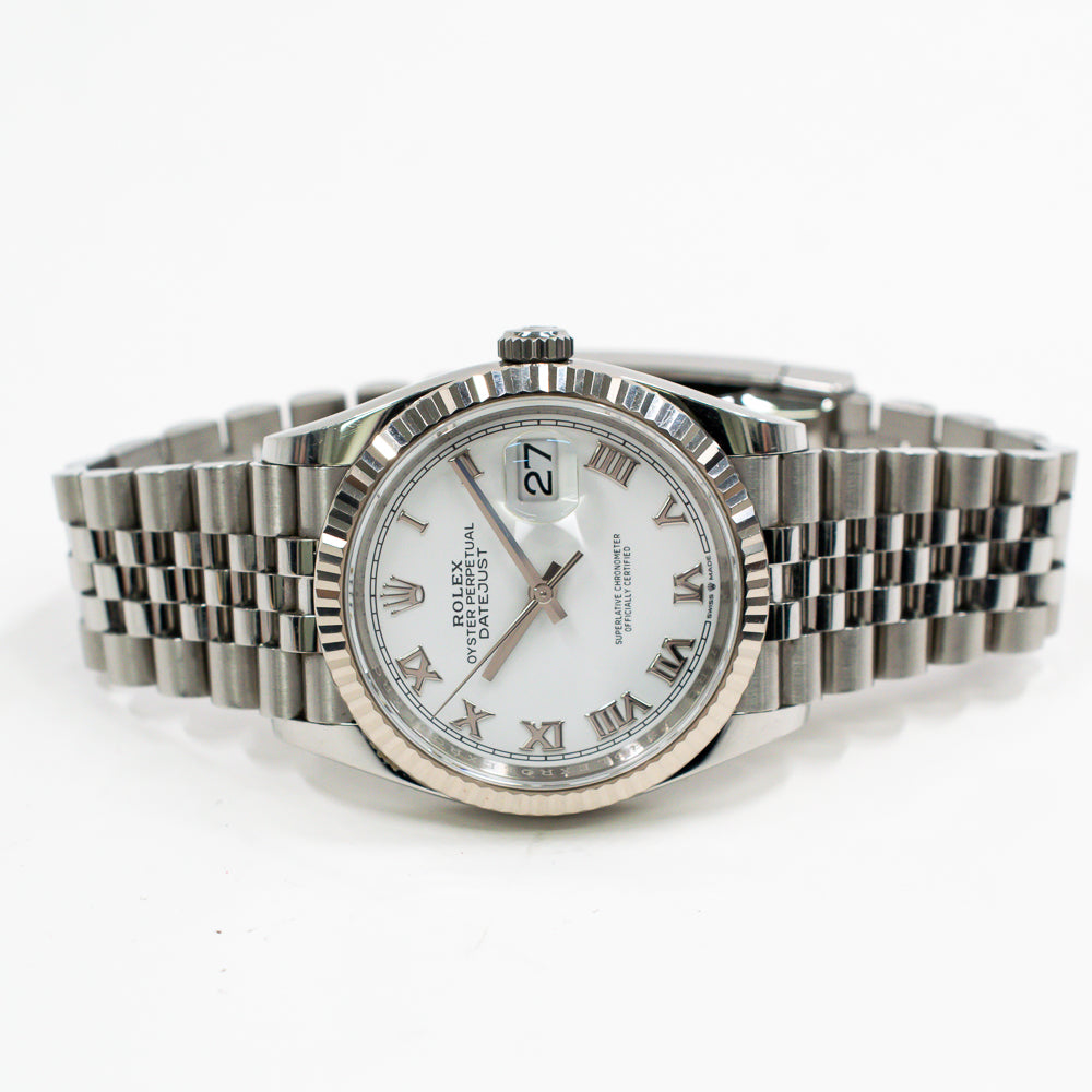 Datejust 36mmSteel and White Gold 126234