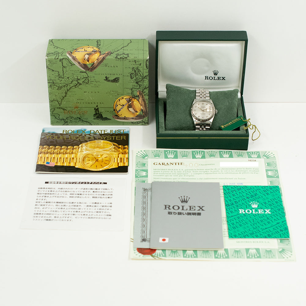 Day-Date 36mm Steel and White Gold 16234G