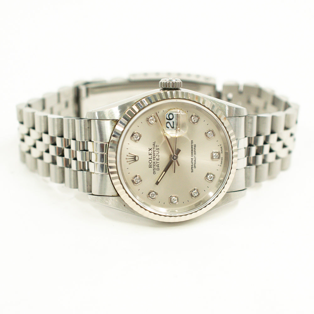 Day-Date 36mm Steel and White Gold 16234G