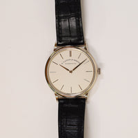 Saxonia Thin 37mm White Gold Manual Winding 201.027
