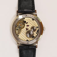 Saxonia Thin 37mm White Gold Manual Winding 201.027