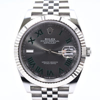Datejust 41mm Steel and White Gold 126334