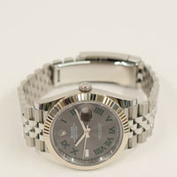 Datejust 41mm Steel and White Gold 126334
