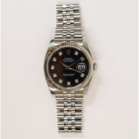 Datejust 36mm Steel and White Gold 116234G