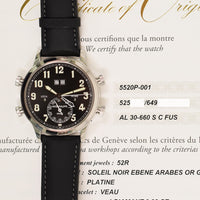 Grand Complications Alarm Travel Time 43mm Platinum 5520P-001