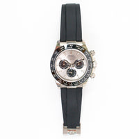 Daytona White Gold with Rubber Strap 116519LN