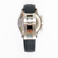 Daytona White Gold with Rubber Strap 116519LN