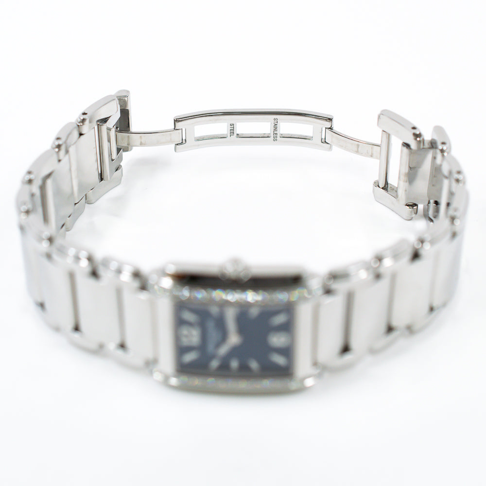 Twenty-4 Diamond Bezel Stainless Steel 4910/1200A-001
