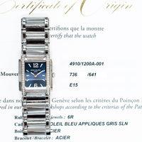 Twenty-4 Diamond Bezel Stainless Steel 4910/1200A-001