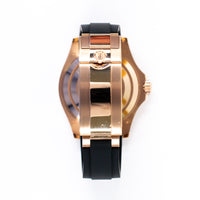 Yacht-Master 40mm Rose Gold on Strap 126655