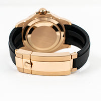 Yacht-Master 40mm Rose Gold on Strap 126655