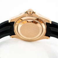 Yacht-Master 40mm Rose Gold on Strap 126655