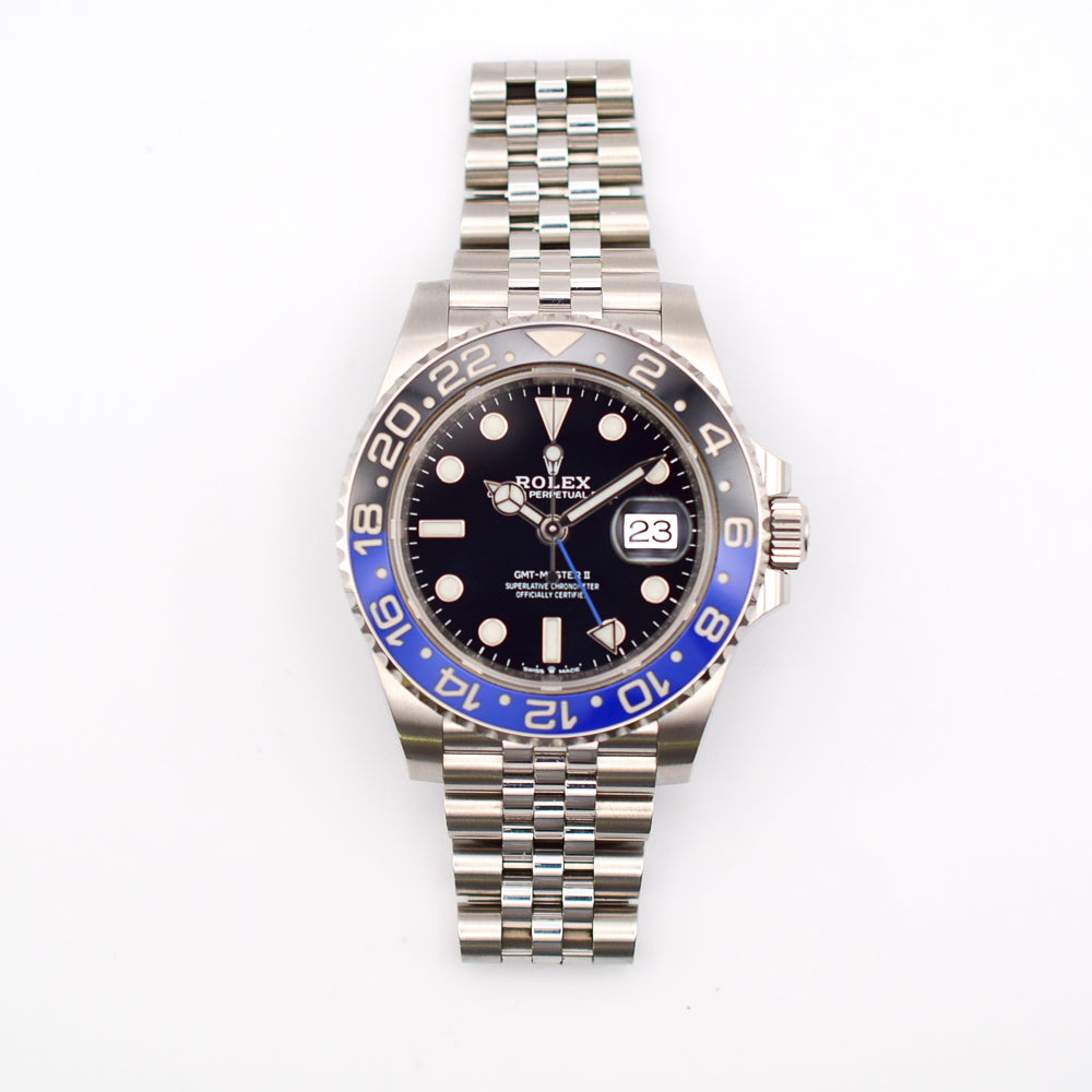 GMT-Master II "Batman" Steel 126710BLNR