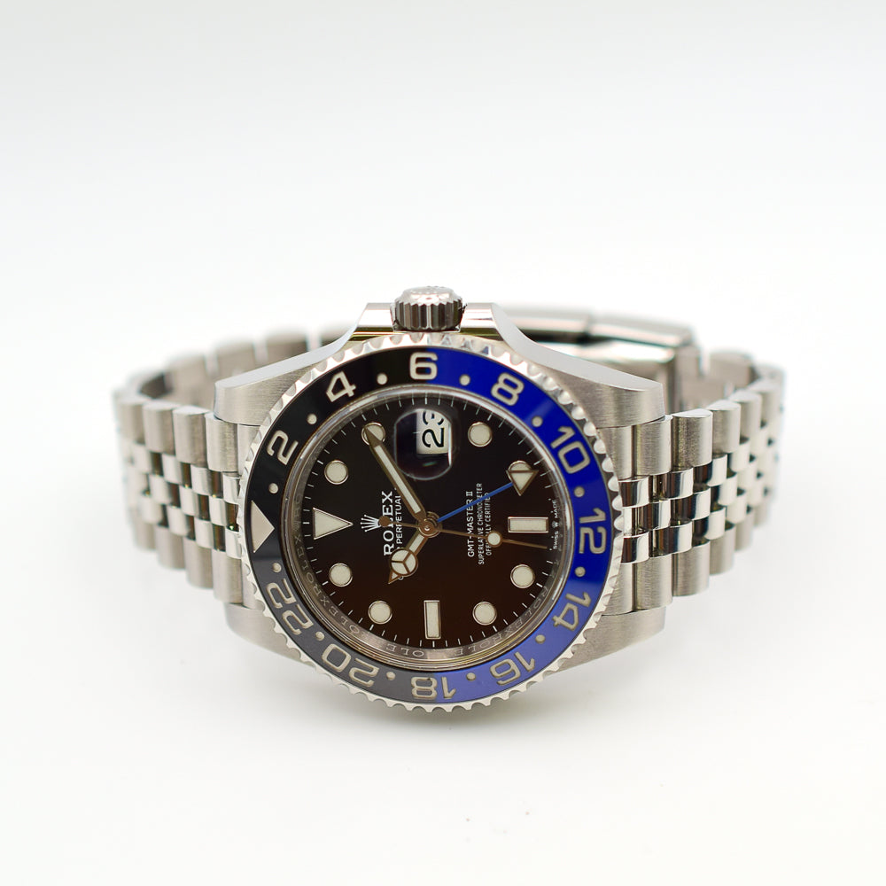 GMT-Master II "Batman" Steel 126710BLNR