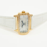 Ladies Gondolo Gemma 37.2mm x 22.4mm Diamond Bezel and Lugs Rose Gold 4991R-001