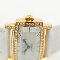 Ladies Gondolo Gemma 37.2mm x 22.4mm Diamond Bezel and Lugs Rose Gold 4991R-001